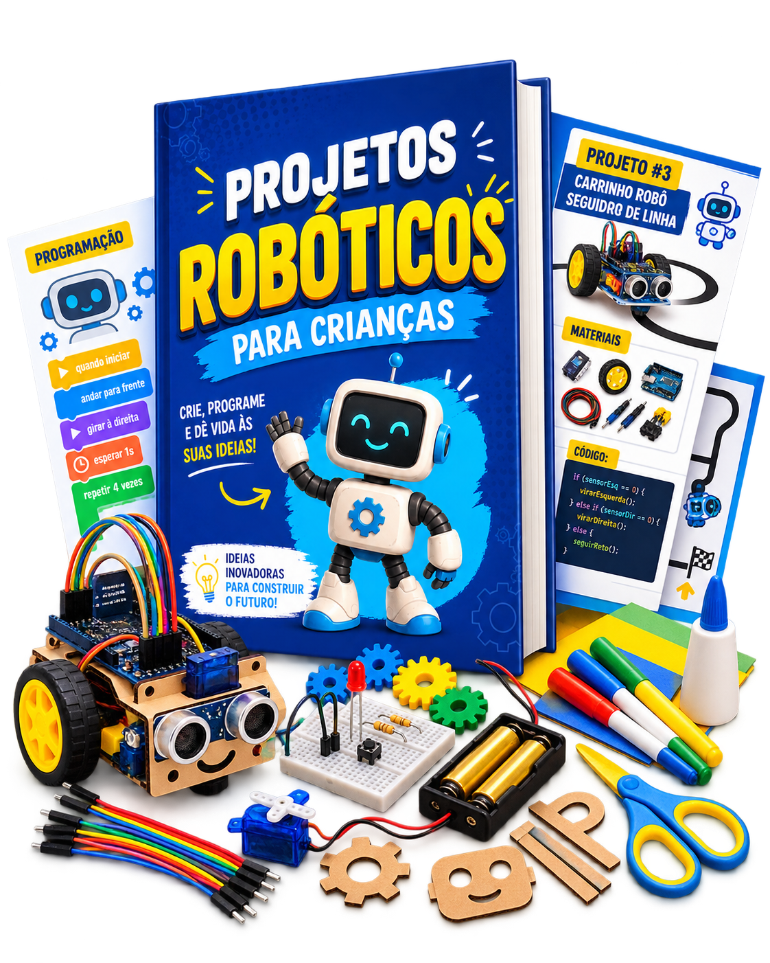 Projetos Robóticos para Crianças